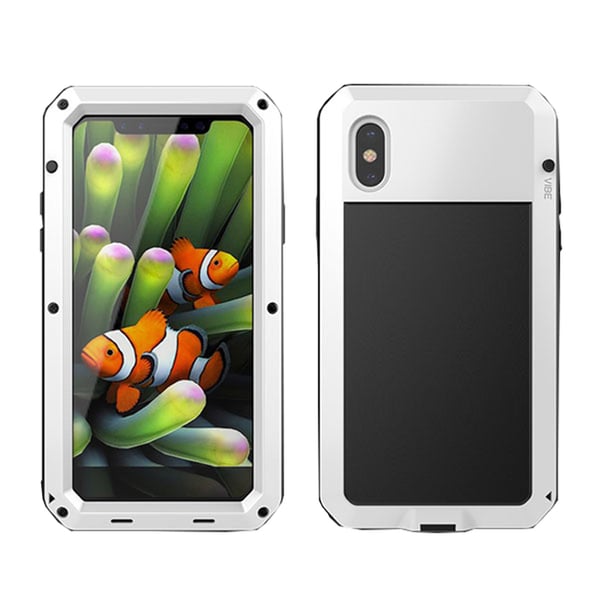 iPhone XS Max - Heavy Duty Skyddande Skal i Aluminum (EXXO)