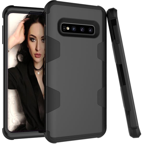 Samsung S10 - Elegant och Smart Skal "Rugged Robot"