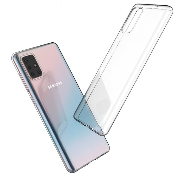 Samsung Galaxy A51 - Skyddande Tunt Silikonskal