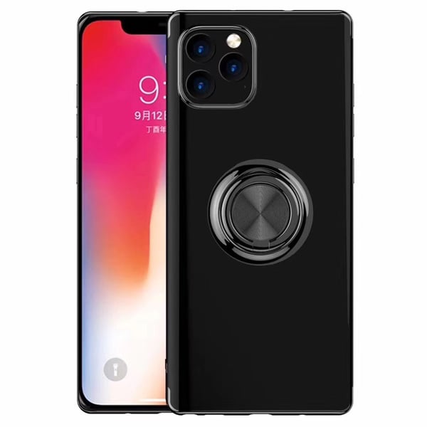 iPhone 13 Pro Max - Stilsäkert Praktiskt Skal med Ringhållare