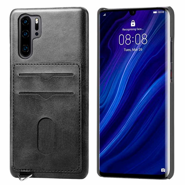 Huawei P30 Pro - Elegant Leman Skal med Kortfack