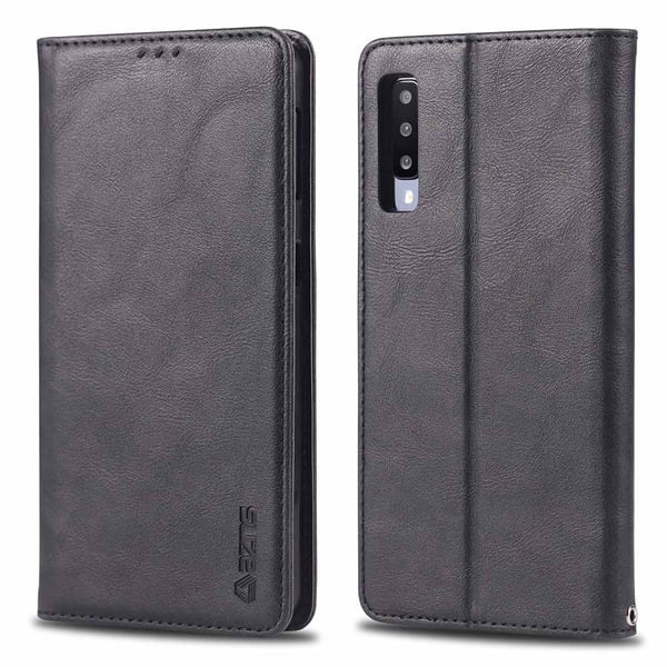 Samsung Galaxy A70 - Stilrent Retro Plånboksfodral