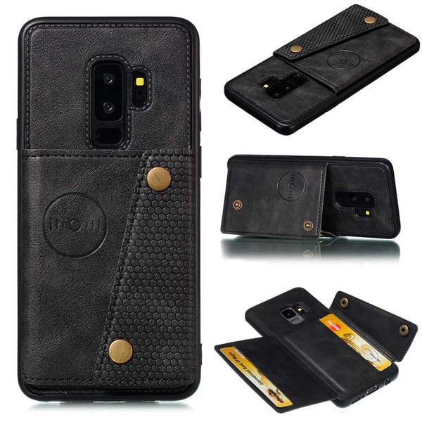 Samsung Galaxy S9 - Praktiskt Smart Skal med Kortfack