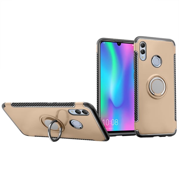Stilrent Skal med Ringhållare - Huawei P Smart 2019