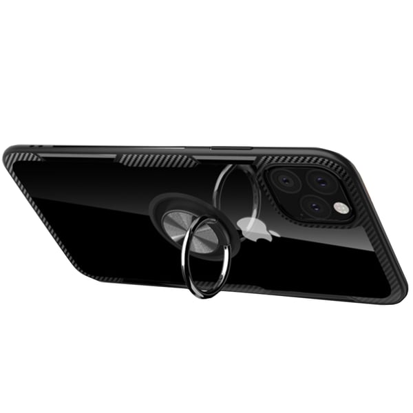iPhone 11 Pro Max - Stilrent Skal med Ringhållare