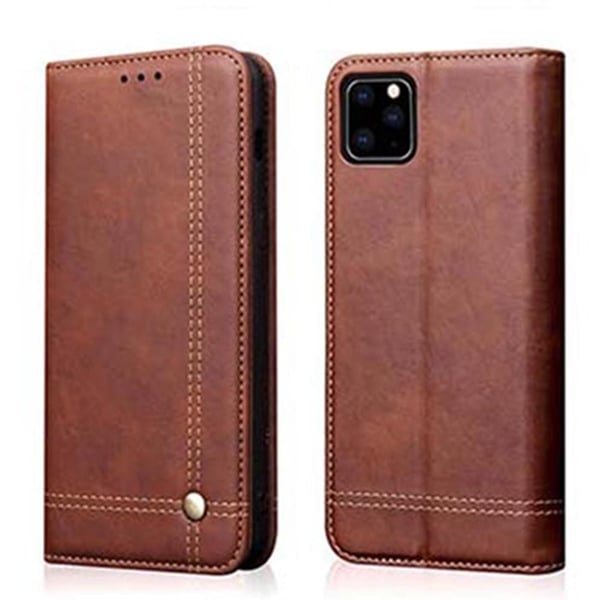 iPhone 11 Pro Max - Praktiskt Stilrent Plånboksfodral