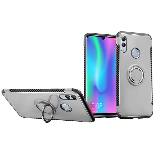 Stilrent Skal med Ringhållare - Huawei P Smart 2019