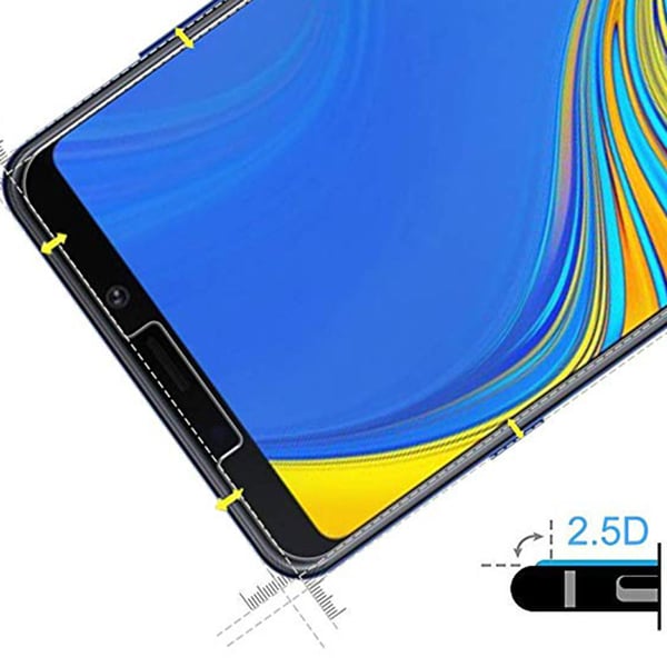 Samsung Galaxy A9 (2018) Standard Skärmskydd HD 0,3mm