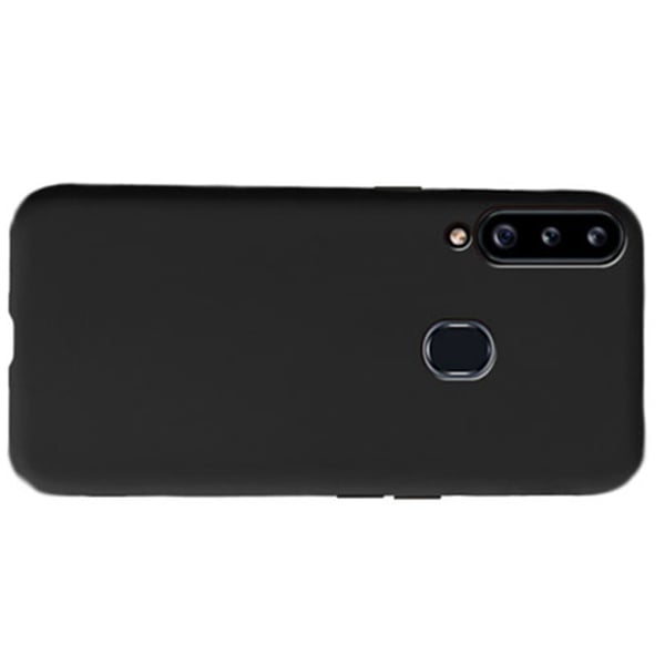 Samsung Galaxy A20S - Stötdämpande Mattbehandlat Silikonskal
