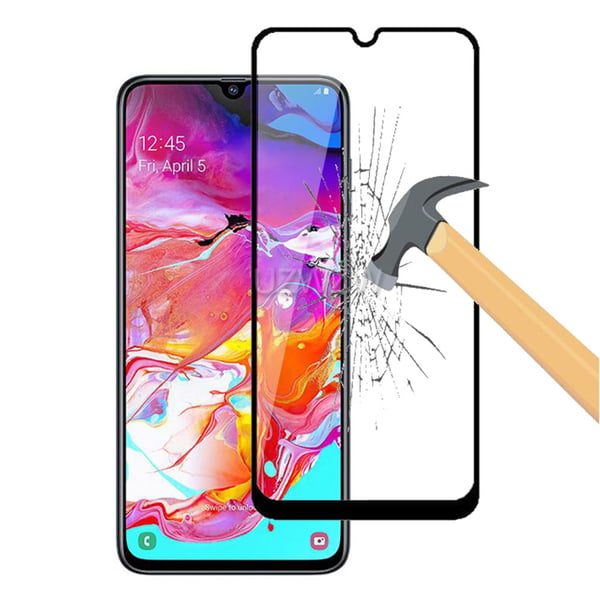 3-PACK Samsung Galaxy A70 Skärmskydd 2.5D HD 0,3mm
