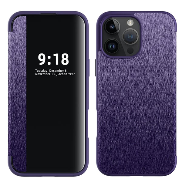 iPhone 16 Pro Fodral - Smart Fönster & Fullt Skydd