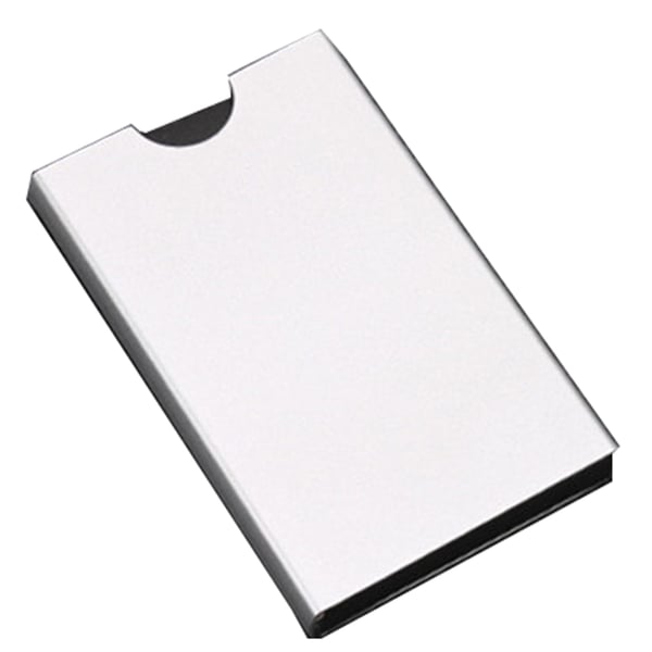 Korthållare i Aluminium RFID Skydd