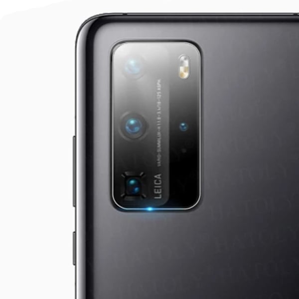P40 Pro 2.5D Högkvalitativt HD-Clear Ultratunt Kameralinsskydd
