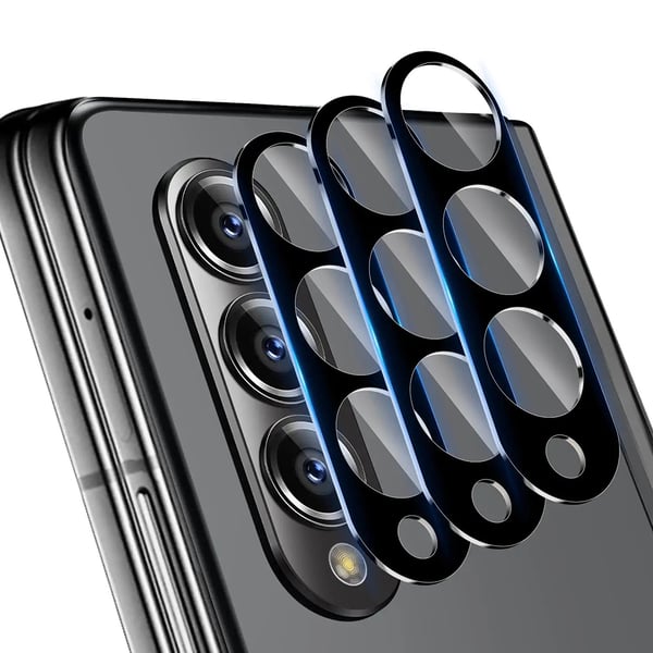 3-PACK Samsung Galaxy Z Fold 4 Kameralinsskydd 2.5D HD