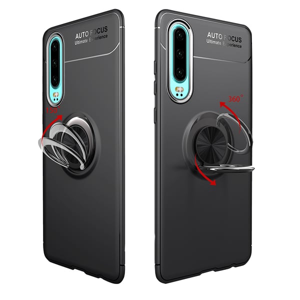 Smidigt Skal med Ringhållare - Huawei P30