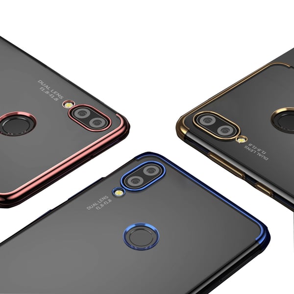 Exklusivt Skyddande Silikonskal från Floveme - Huawei P20 Lite