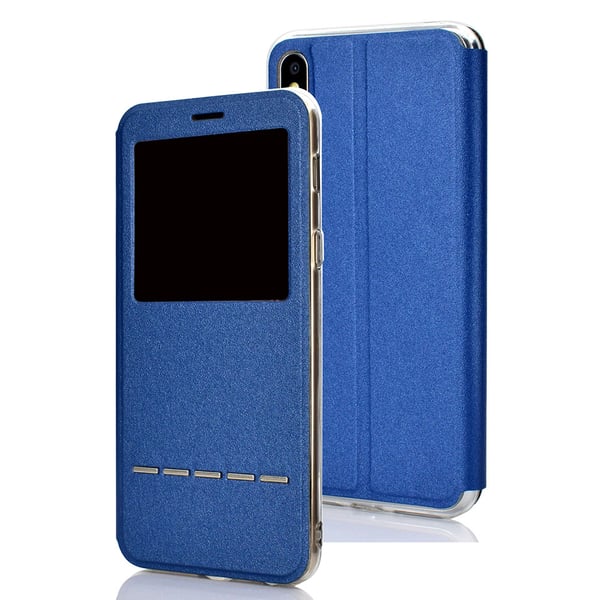 Elegant Smartfodral (Svarsfunktion) F�nster iPhone XS Max