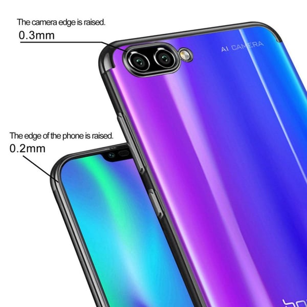 Skyddande St�td�mpande Silikonskal - Huawei Y6 2018