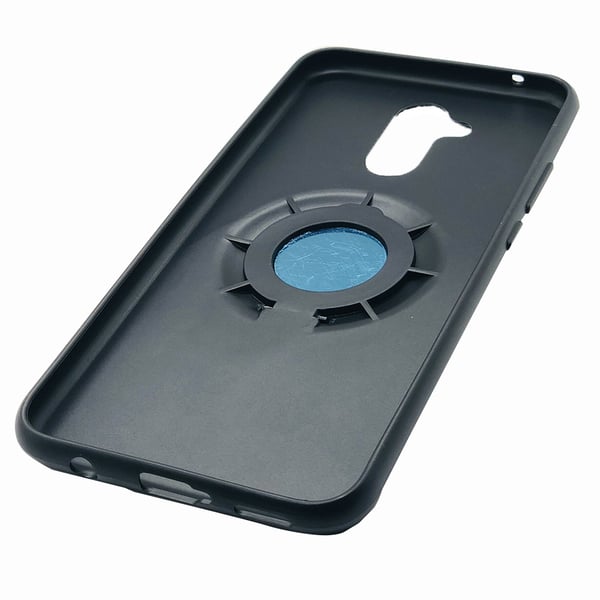 Carbondesign Skal med Ringhållare - Huawei Mate 20 Lite