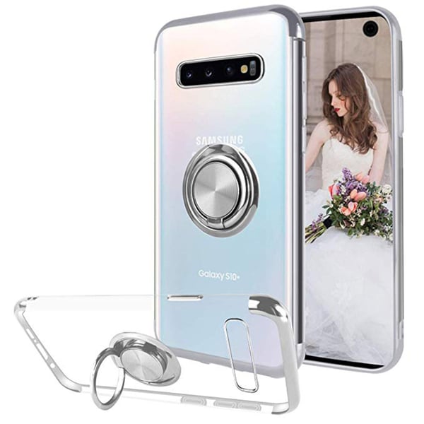 Samsung Galaxy S10 Plus - Skyddande Skal med Ringhållare