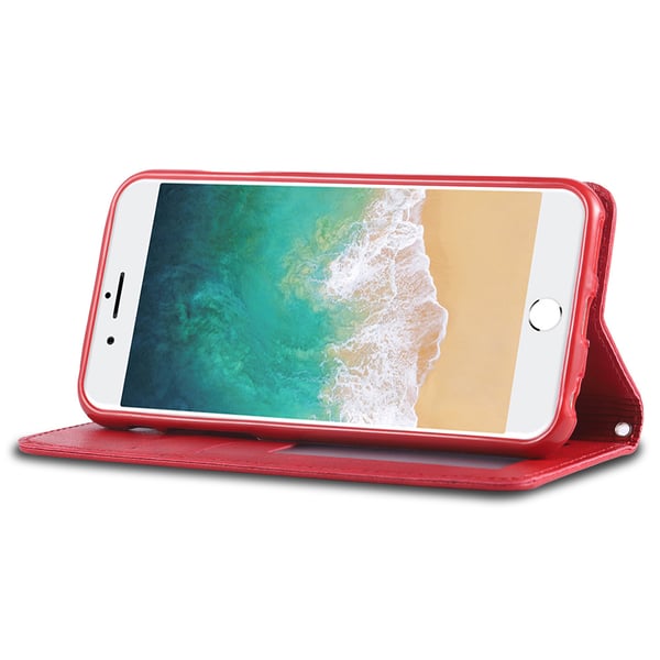 iPhone 6/6S - Praktiskt Stilrent Plånboksfodral