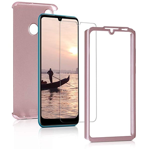 Elegant Skyddande (Floveme) 360 Fodral - Huawei P30 Lite