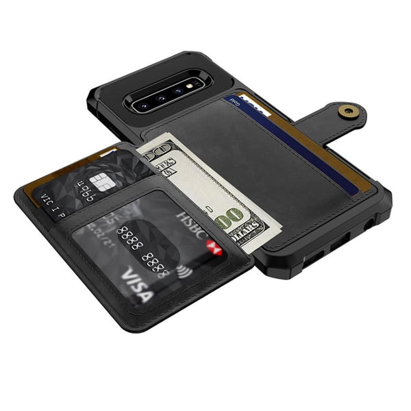 Professionellt Skal med Kortfack - Samsung Galaxy S10+