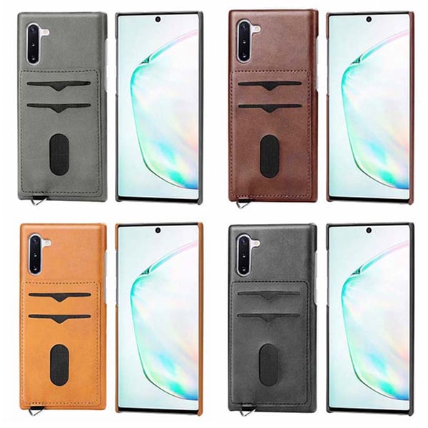 Stilrent Leman Skal med Kortfack - Samsung Galaxy Note10