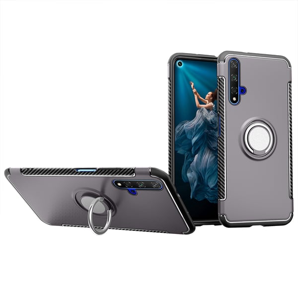 Huawei Nova 5T - Effektfullt Skal med Ringhållare FLOVEME