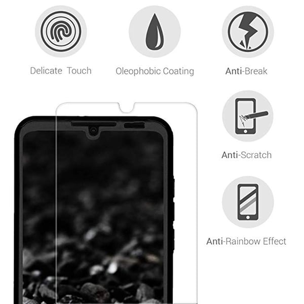 Elegant Skyddande (Floveme) 360 Fodral - Huawei P30 Lite