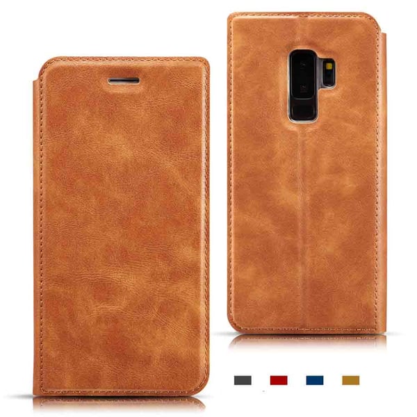 Samsung Galaxy S9 - Slittåligt Vintage Plånboksfodral