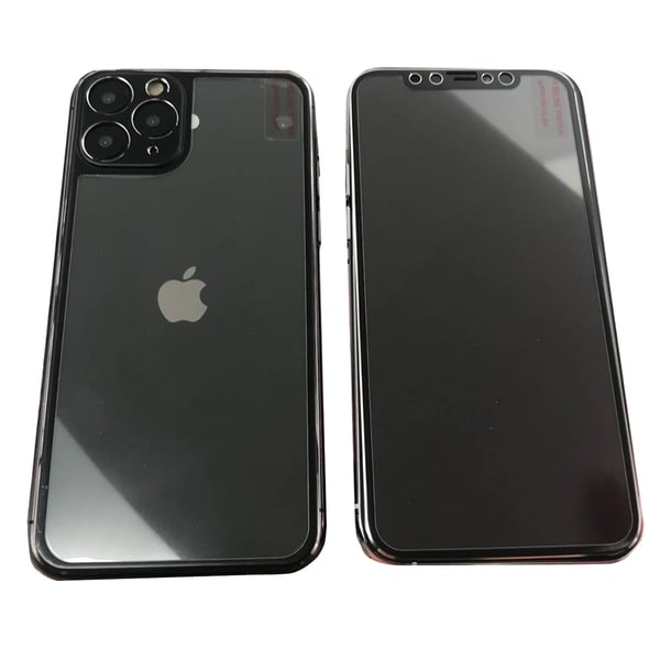 Fram- & Baksida Skärmskydd Aluminium 9H HD-Clear iPhone 11 Pro