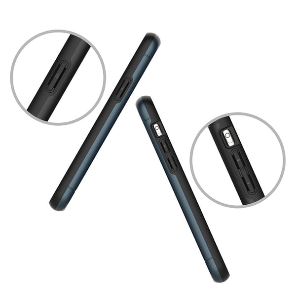 iPhone 11 Pro Max - Stötdämpande Skal med Korthållare