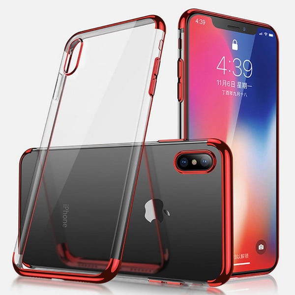Effektfullt Skal av mjuk Silikon till iPhone XR