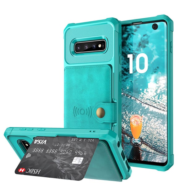 Praktiskt Skal med Kortfack - Samsung Galaxy S10E