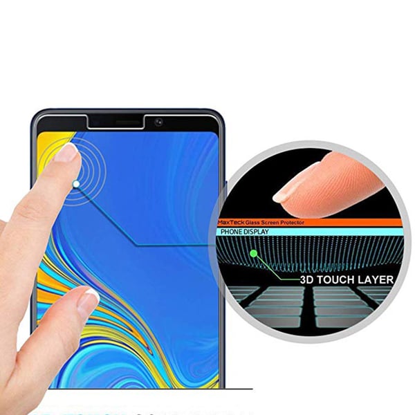 3-PACK Samsung Galaxy A9 (2018) Standard Skärmskydd HD 0,3mm