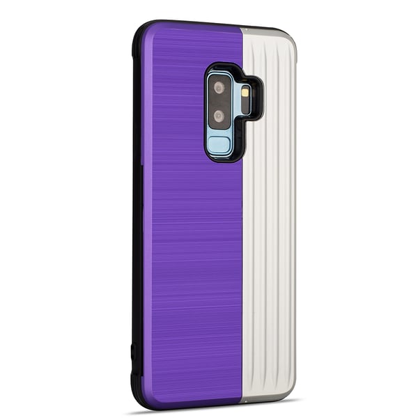 Samsung Galaxy S9+ - Exklusivt Skal med Korthållare (LEMAN)