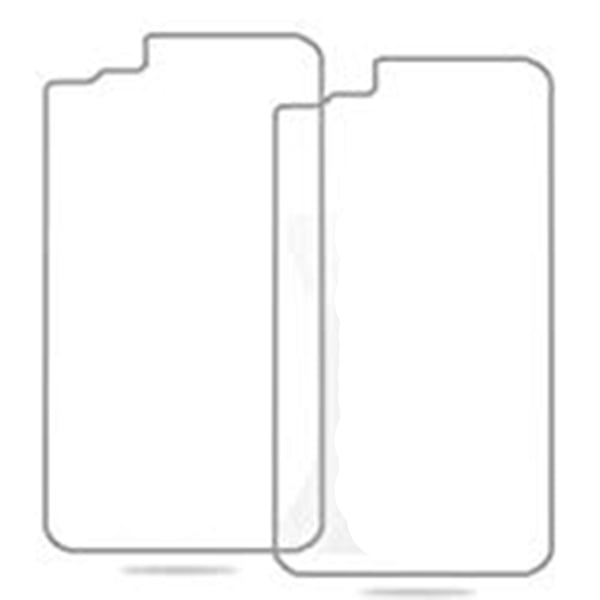 iPhone 7 3-PACK Baksida Skärmskydd 9H Screen-Fit HD-Clear.