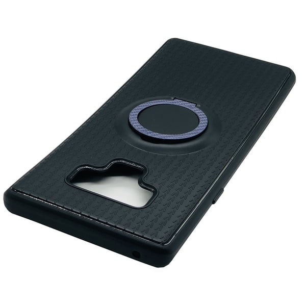 Skyddsskal med Ringhållare i Carbondesign -Samsung Galaxy Note 9