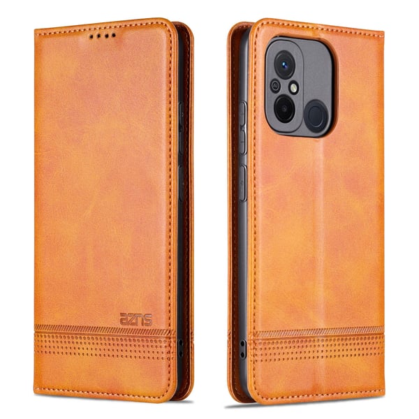 Lyxigt läderfodral för Redmi 12C