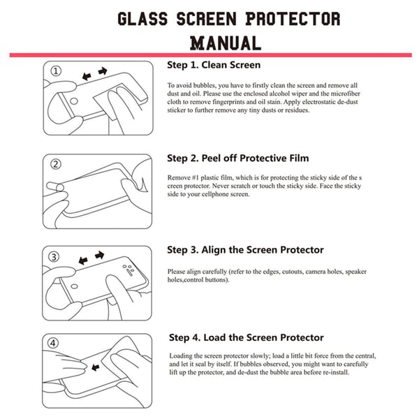 HuTechs 3-PACK Carbon-Skärmskydd för iPhone XS Max