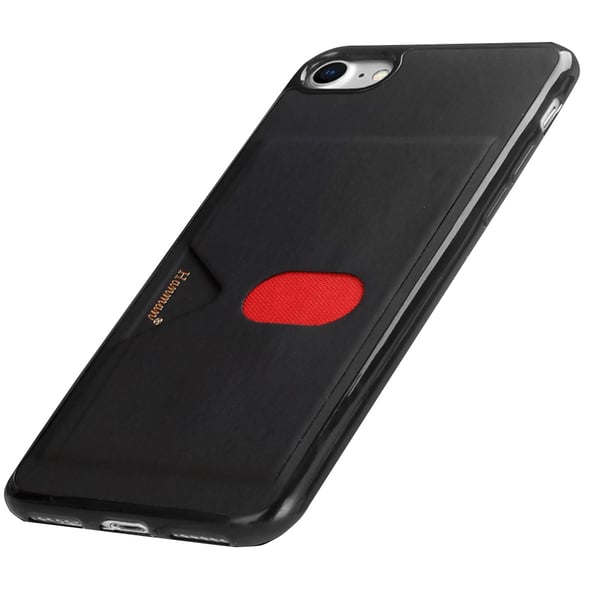iPhone SE 2020 - Stilrent Praktiskt Skal med Kortplats (HANMAN)
