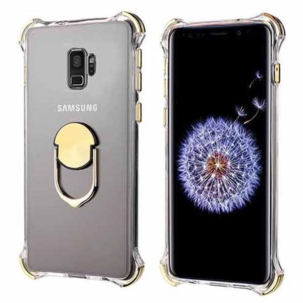Skal med Ringhållare - Samsung Galaxy S9