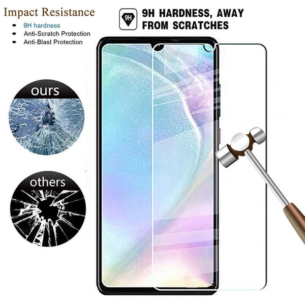 Skärmskydd 3-PACK Standard Screen-Fit HD-Clear Huawei P30