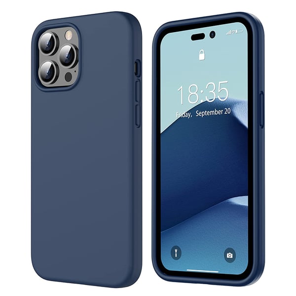 iPhone 14 Pro Max - Kraftfullt Tunt Skyddsskal (LEMAN)