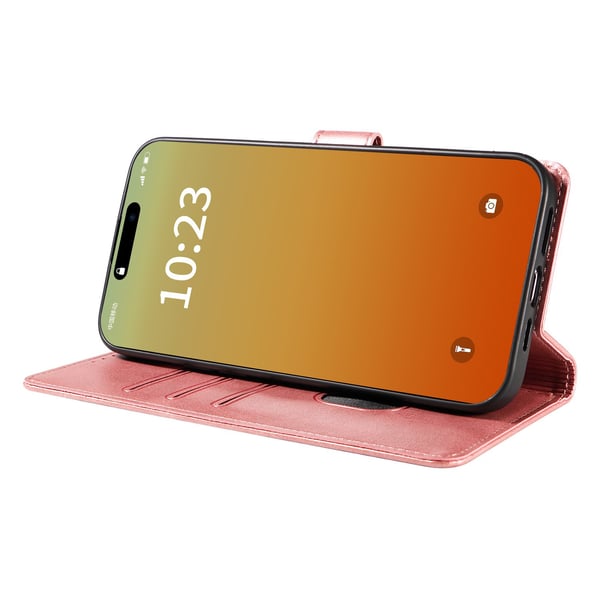 iPhone 15 pro max - Pl�nboksfodral i L�der