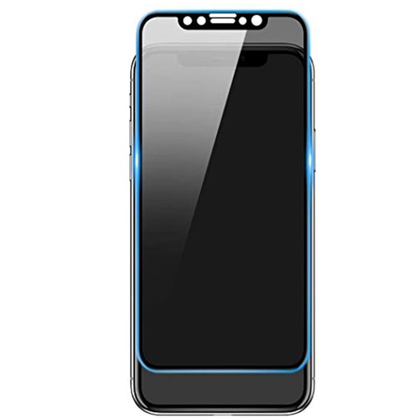 iPhone X/XS 2-PACK FullCover Anti-Spy Skärmskydd 9H