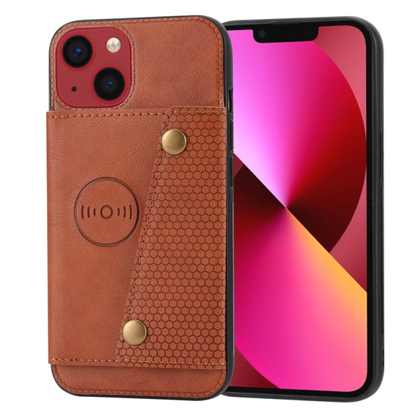 iPhone 14 Plus - Smidigt Skal med Korthållare FLOVEME