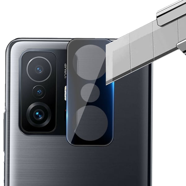 2-PACK Xiaomi 11T Pro Kameralinsskydd 2.5D HD-Clear