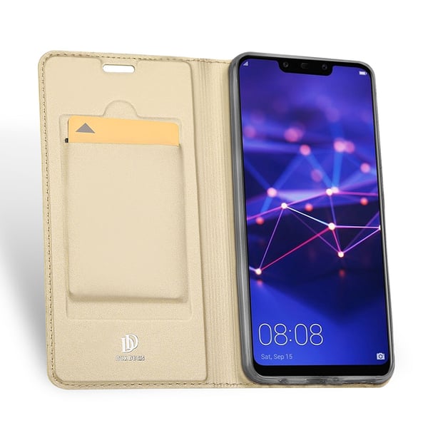 DUX DUCIS Stilrent Fodral med Kortfack - Huawei Mate 20 Lite